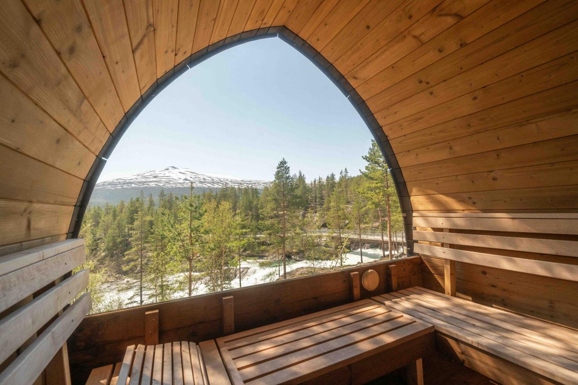 Pollfoss Hotell Skjåk Buitenkant foto
